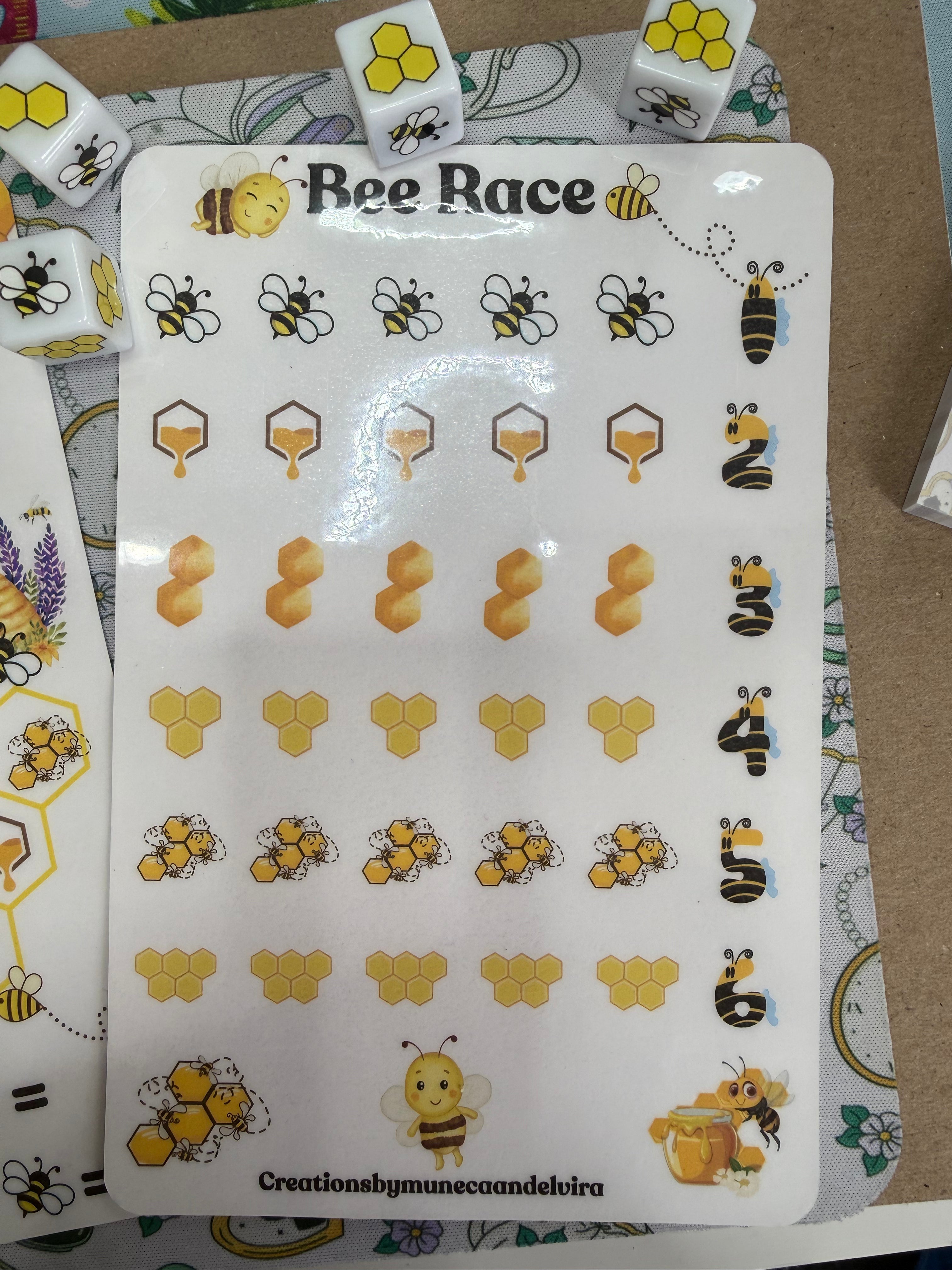 BEE SAVINGS WITH DICE DOUBLE SIDED