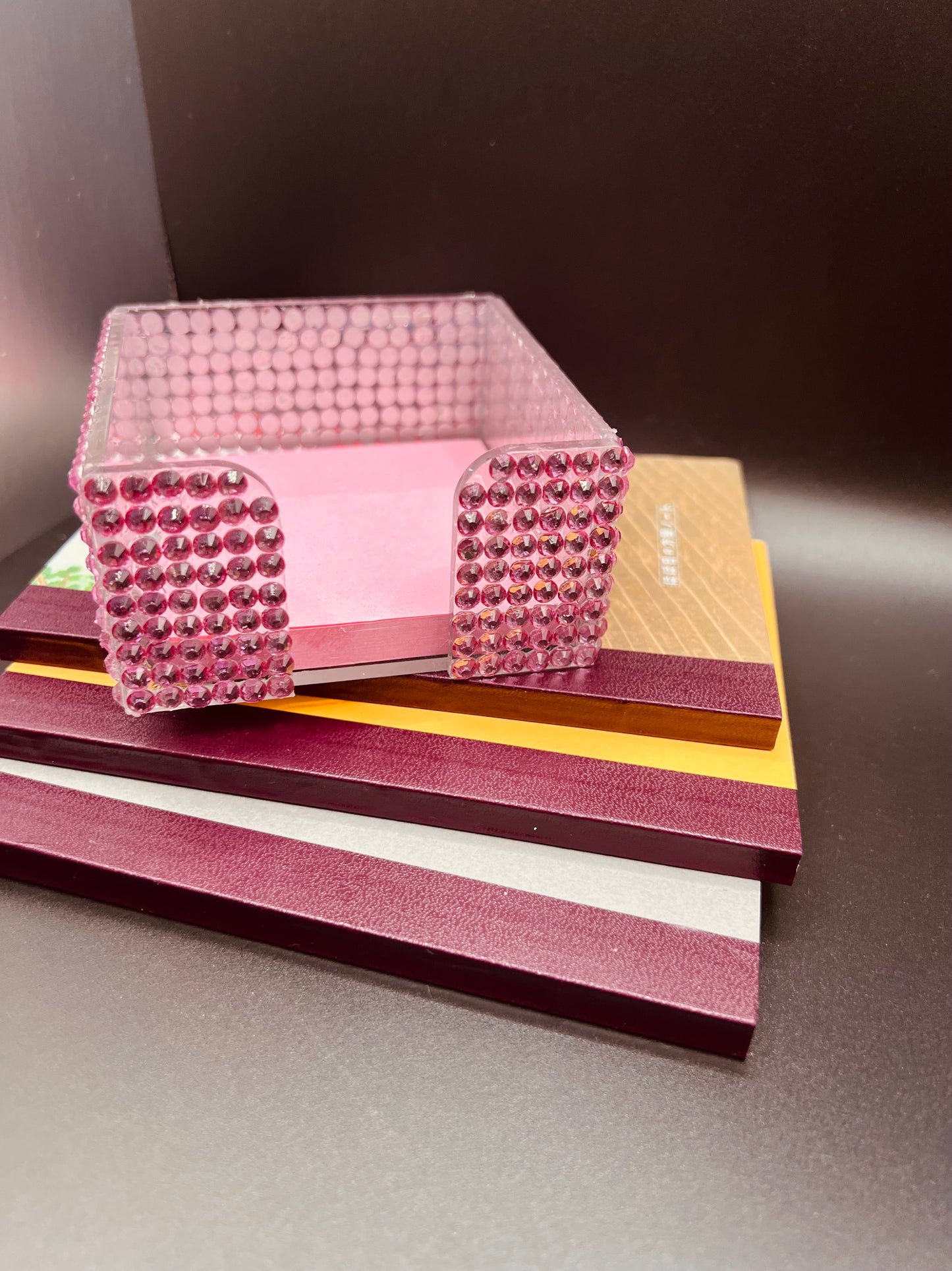 Bling post notę holder