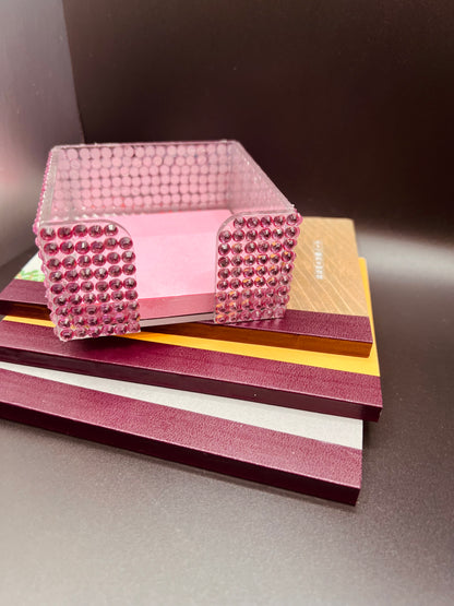 Bling post notę holder