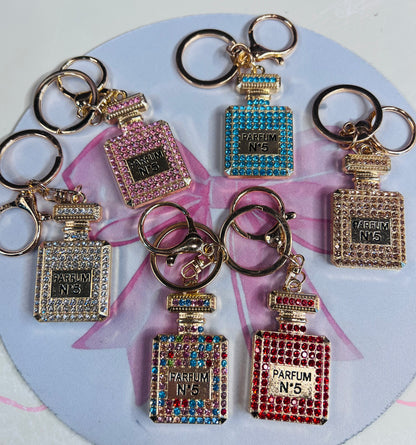 Perfume Charm Keychain