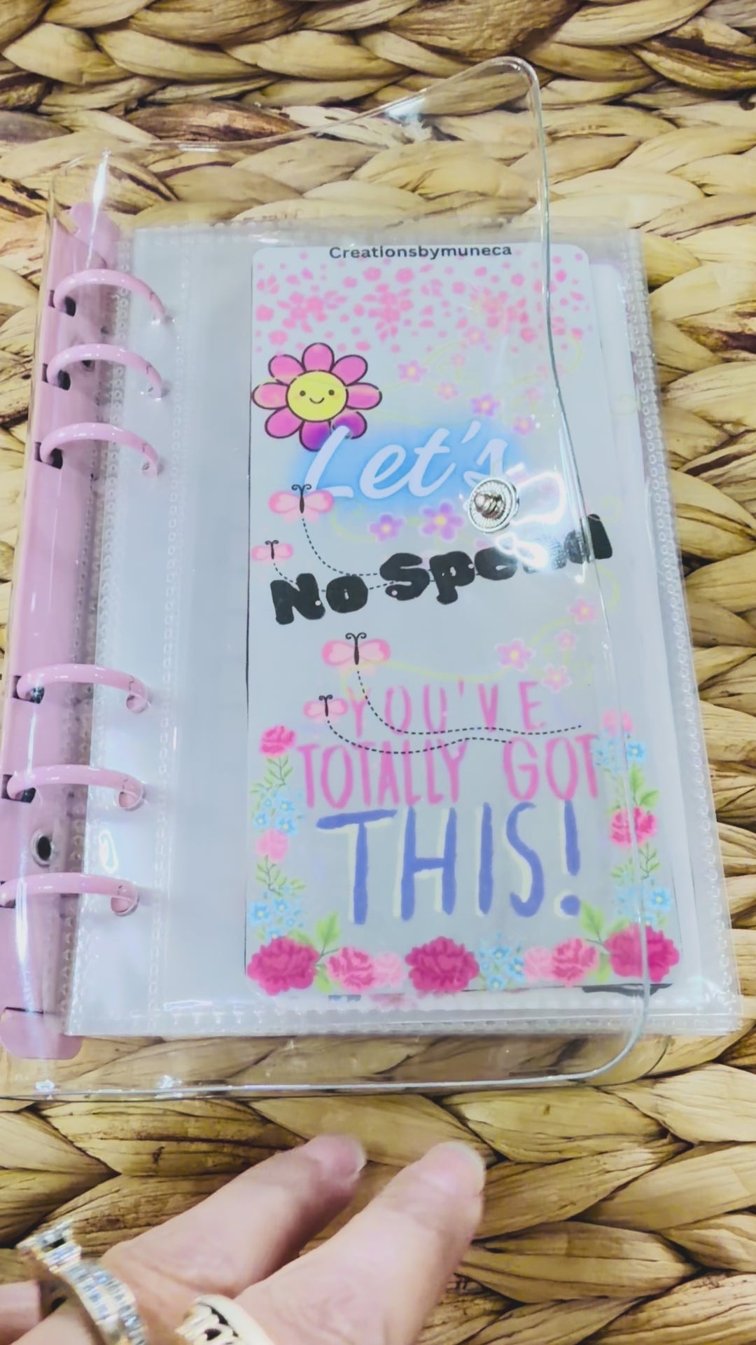 Let’s no spend binder