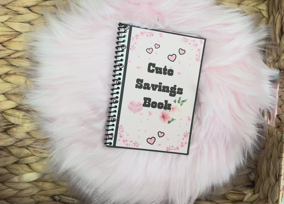 Cute Savings Book
