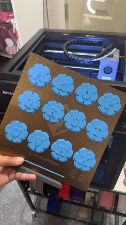 3D Keychain Letters